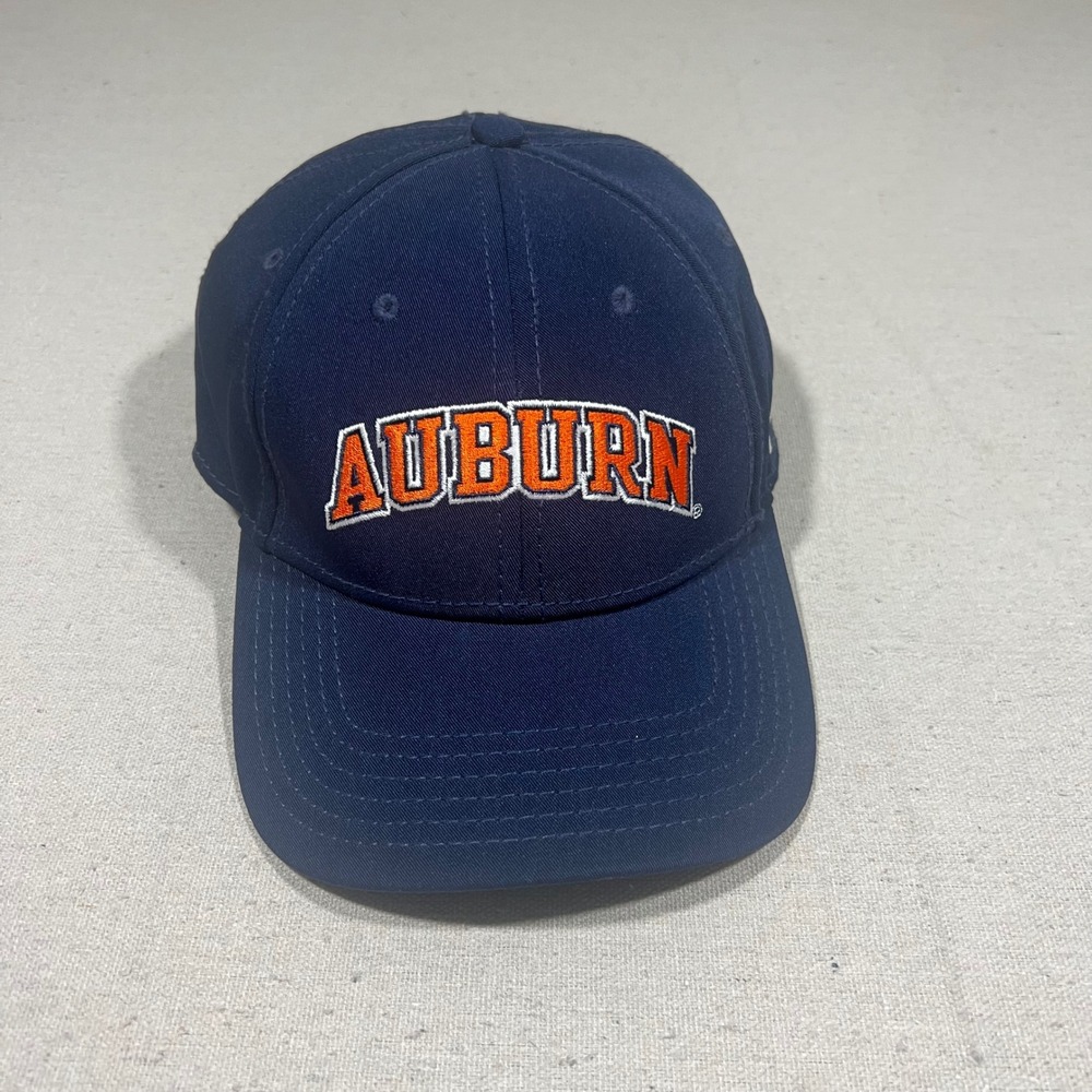 Auburn Tigers Under Armour Baseball Cap‎ Hat Navy Blue Orange OSFA